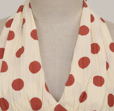 Vestido Vintage Chique Retrô De Verão