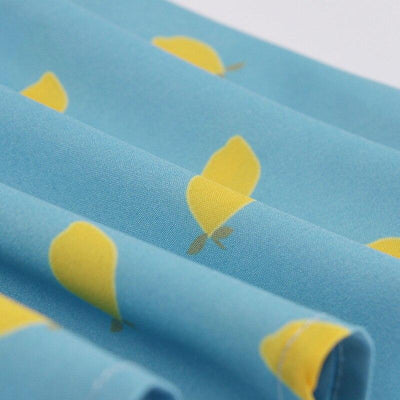 Vestido Vintage Com Gola De Renda