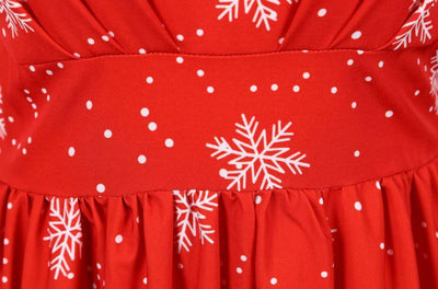 Vestido Vermelho Vintage De Natal
