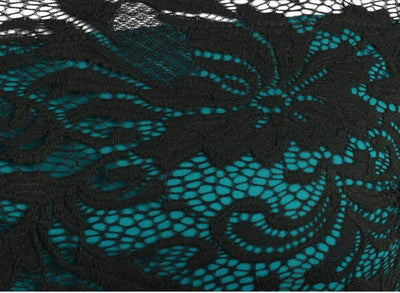 Vestido De Renda Vintage Verde Anos 50