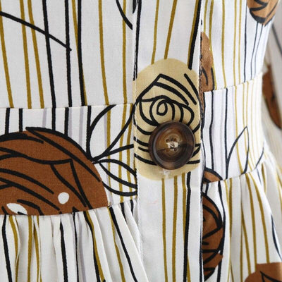 Vestido Vintage Sem Mangas