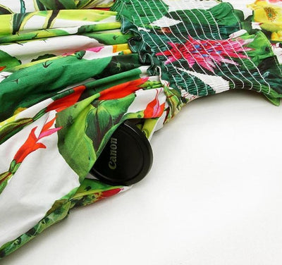 Vestido Vintage Feminino De Algodão