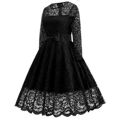 Vestido De Gala Preto Vintage