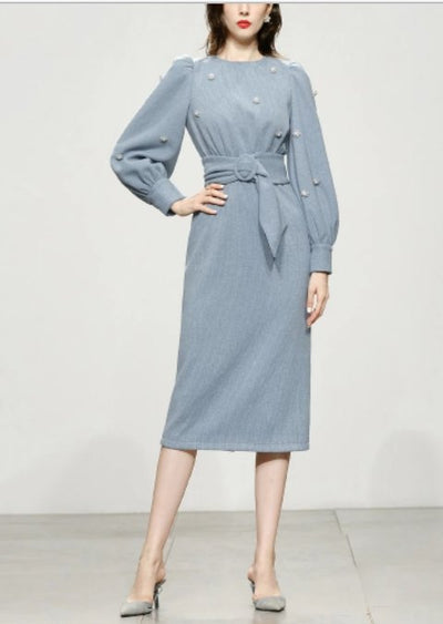 Vestido Vintage De Alta Costura Dos Anos 40