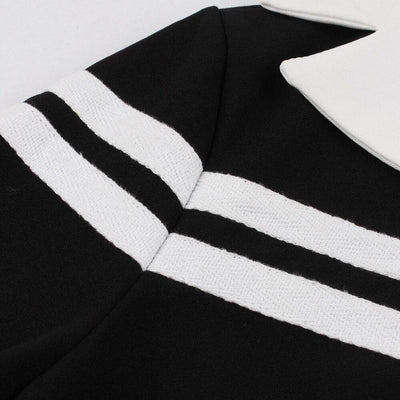 Vestido Vintage De Inverno Preto