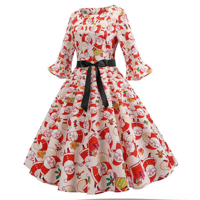 Vestido De Natal Anos 60