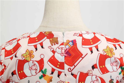 Vestido De Natal Anos 60