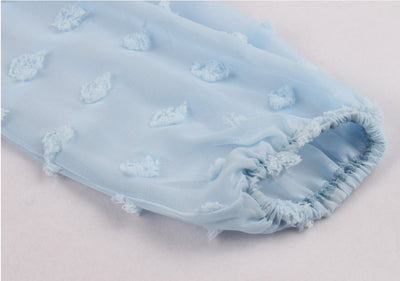 Vestido Longo Vintage Boho Azul