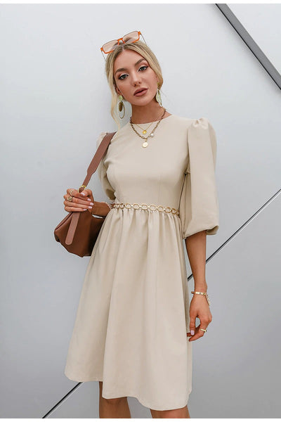 Vestido Vintage Manga 3/4