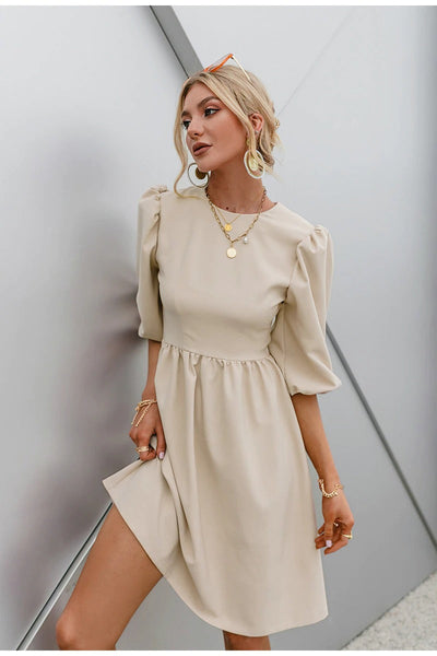 Vestido Vintage Manga 3/4