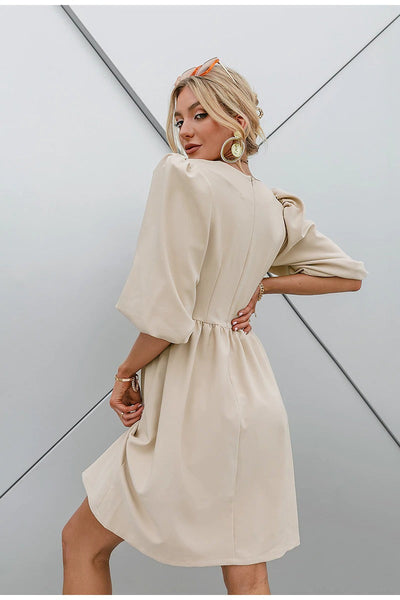 Vestido Vintage Manga 3/4