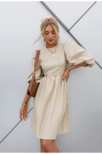 Vestido Vintage Manga 3/4