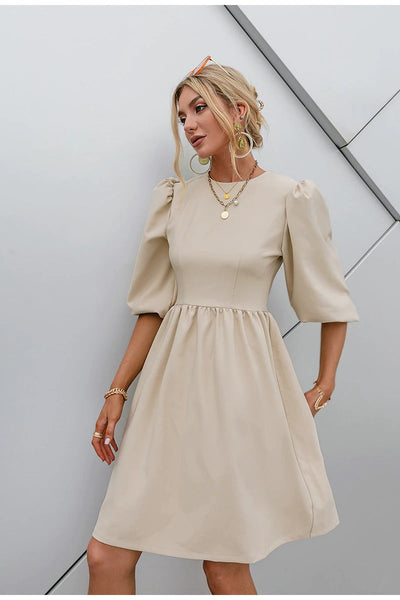 Vestido Vintage Manga 3/4