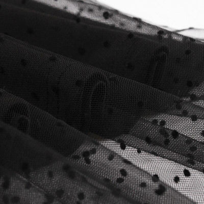 Vestido Vintage De Bolinhas Pretas