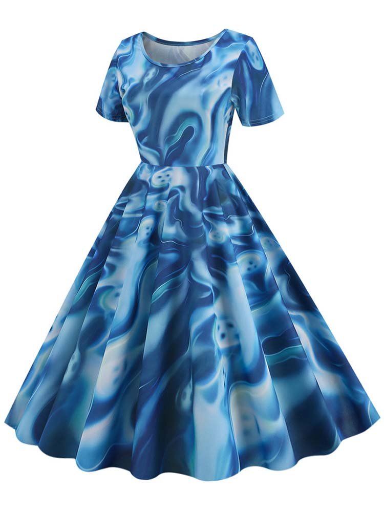 Vestido Vintage Do Céu