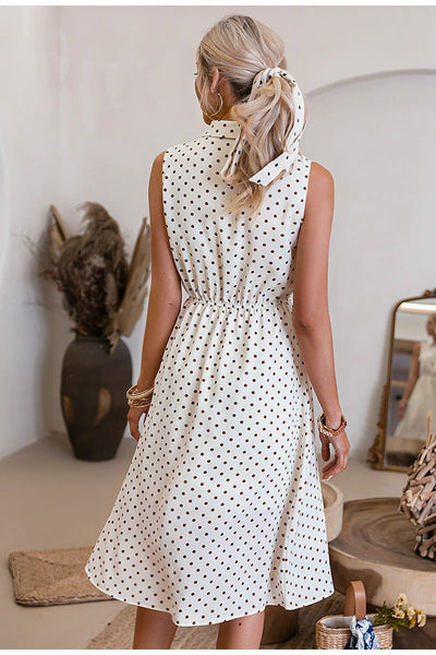 Vestido Vintage De Bolinhas