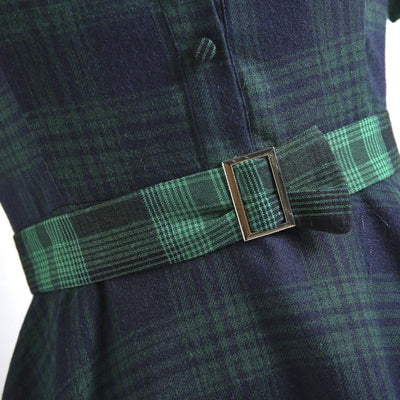 Vestido Vintage Pin Up Gola Empresarial