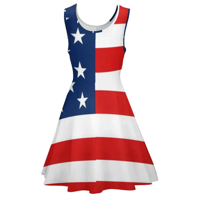 Vestido Vintage Pin-Up Dos Eua