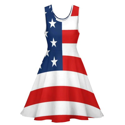 Vestido Vintage Pin-Up Dos Eua