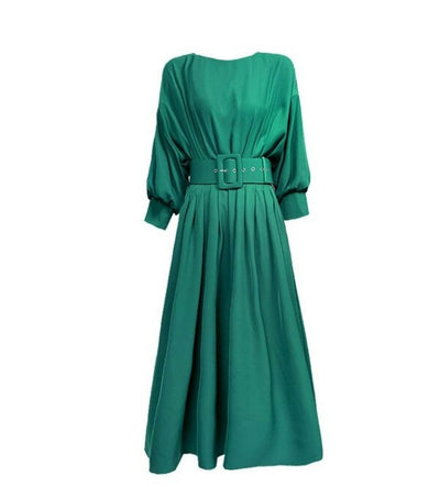 Vestido Vintage Verde De Qualidade