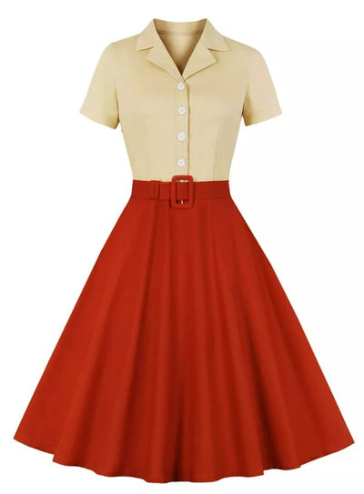 Vestido De Rock Vintage