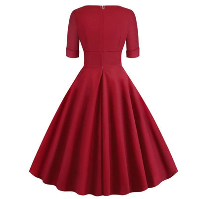 Vestido Vintage Rockabilly Dos Anos 50 Carmine