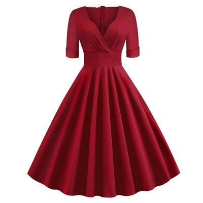 Vestido Vintage Rockabilly Dos Anos 50 Carmine