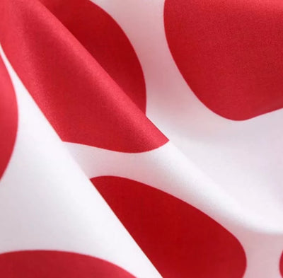 Vestido Rockabilly Vermelho E Preto Vintage