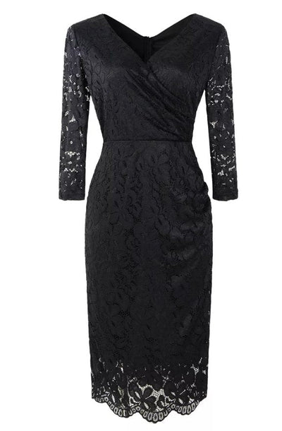 Vestido Vintage Sob Medida Preto