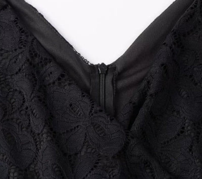 Vestido Vintage Sob Medida Preto