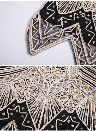 Vestido Midi Vintage Anos 20