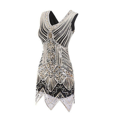 Vestido Midi Vintage Anos 20