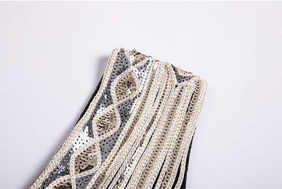 Vestido Midi Vintage Anos 20