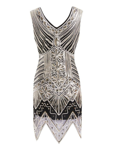 Vestido Midi Vintage Anos 20