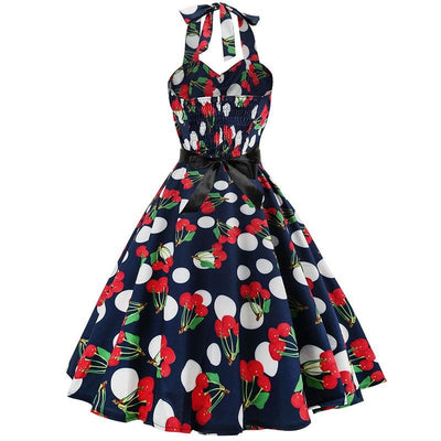 Vestido Vintage Cereja