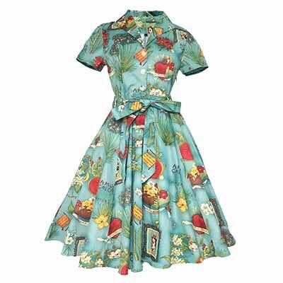Vestido Plus Size Anos 60