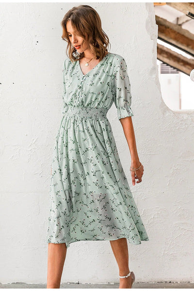 Vestido Midi Vintage