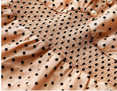 Vestido Champanhe Vintage Anos 40