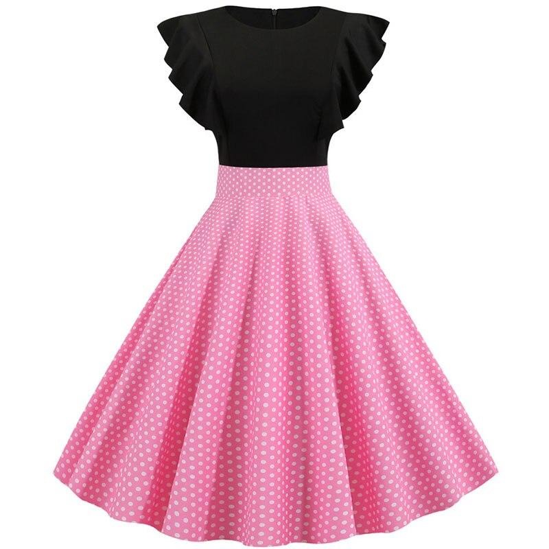 Vestido Rockabilly Manga Curta