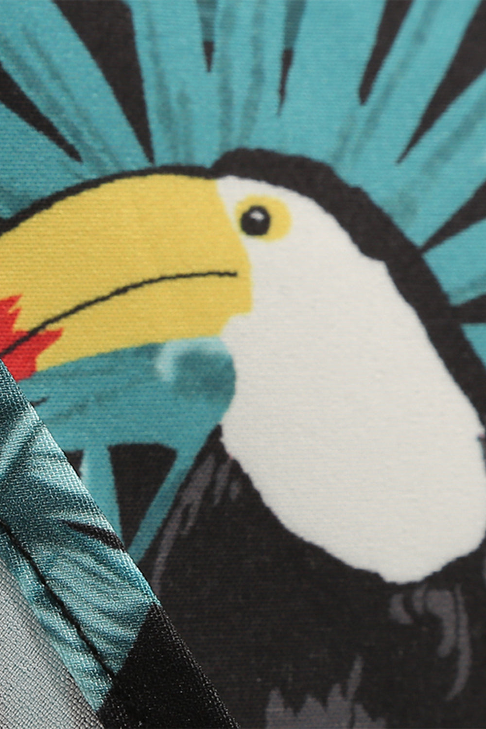 Vestido Vintage Com Estampa Grunge