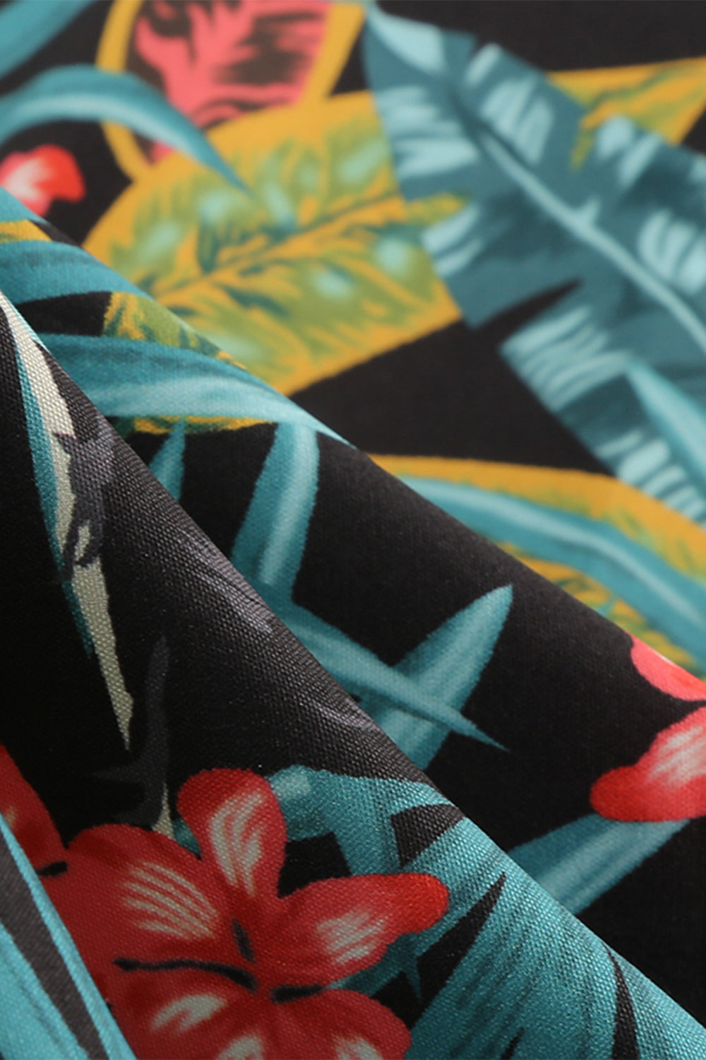 Vestido Vintage Com Estampa Grunge