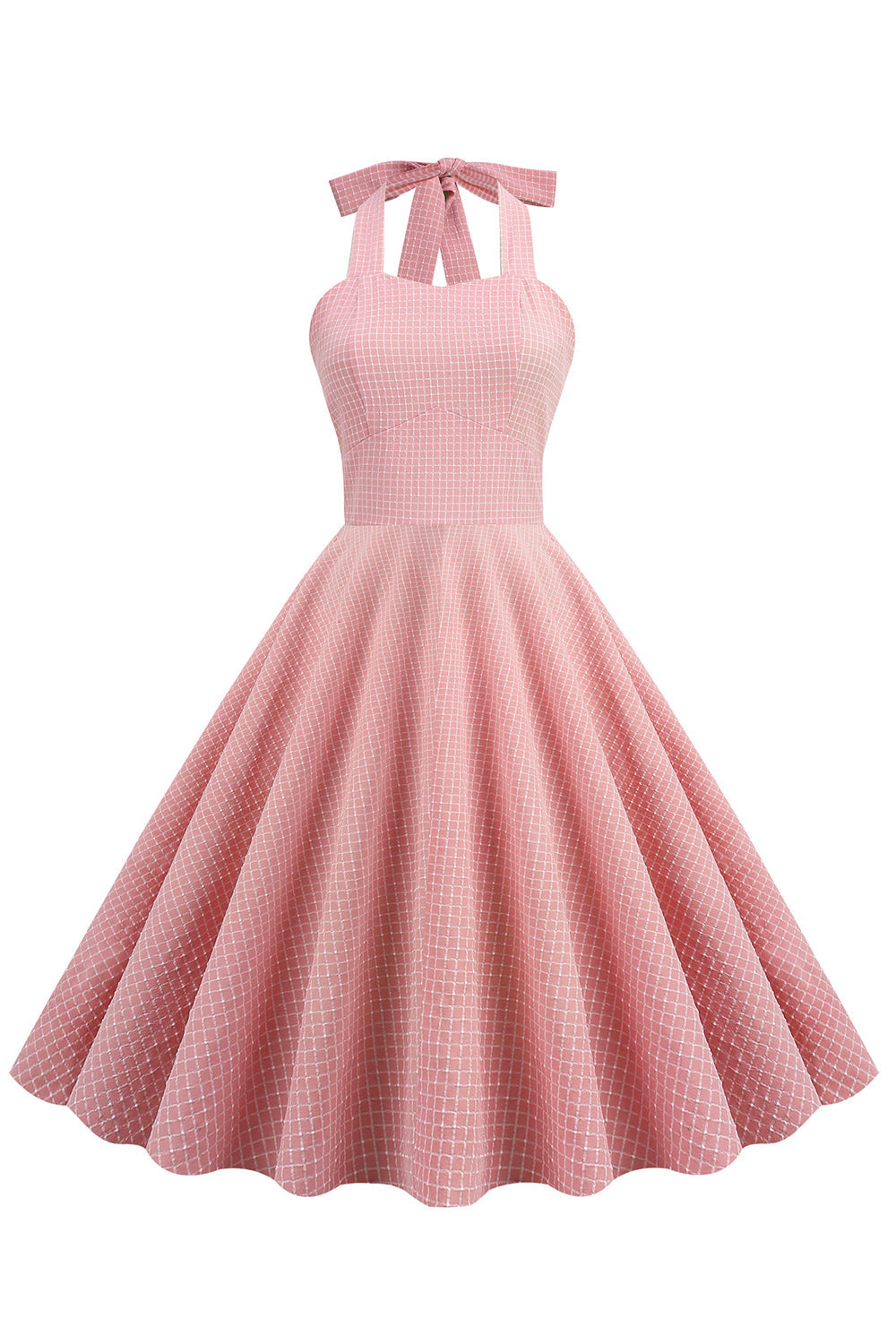 Vestido Vintage Lavanda Dos Anos 50