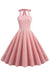Vestido Vintage Lavanda Dos Anos 50