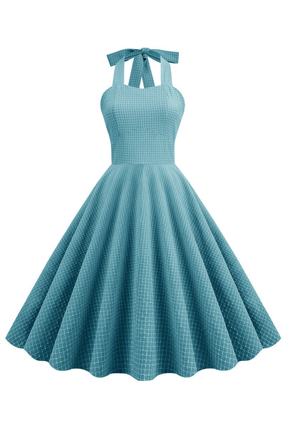 Vestido Vintage Lavanda Dos Anos 50