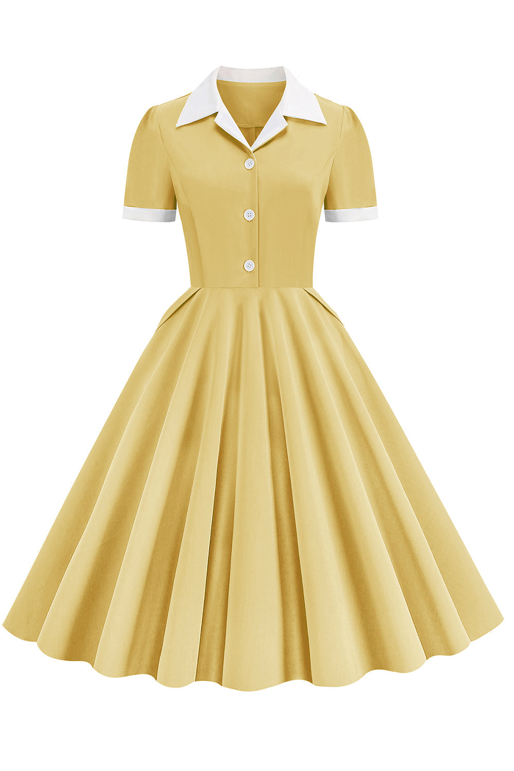 Vestido Estilo Vintage Casual