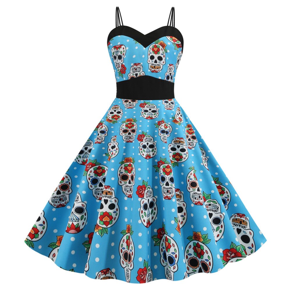 Vestido Rockabilly Especial De Halloween
