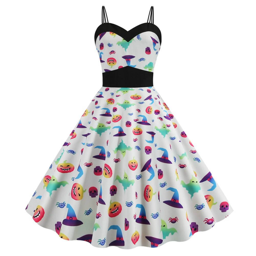Vestido Rockabilly Especial De Halloween