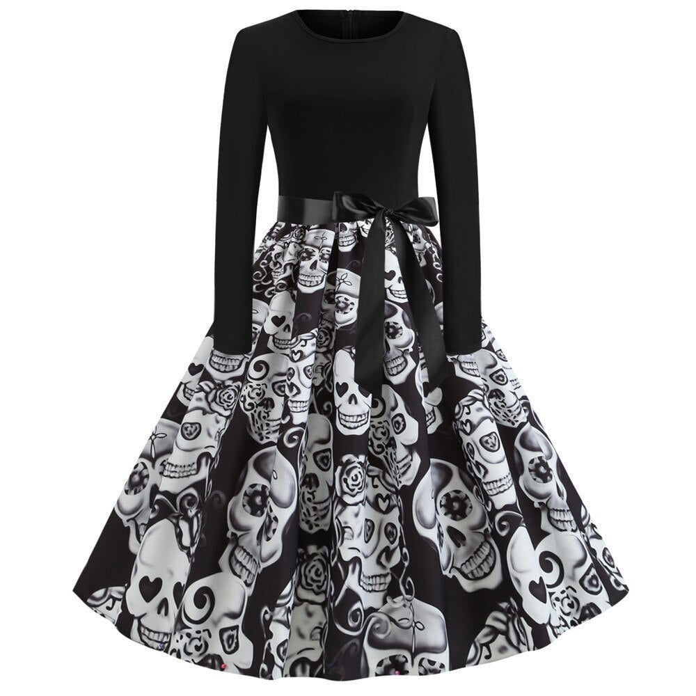 Vestido Halloween Spirit Rockabilly