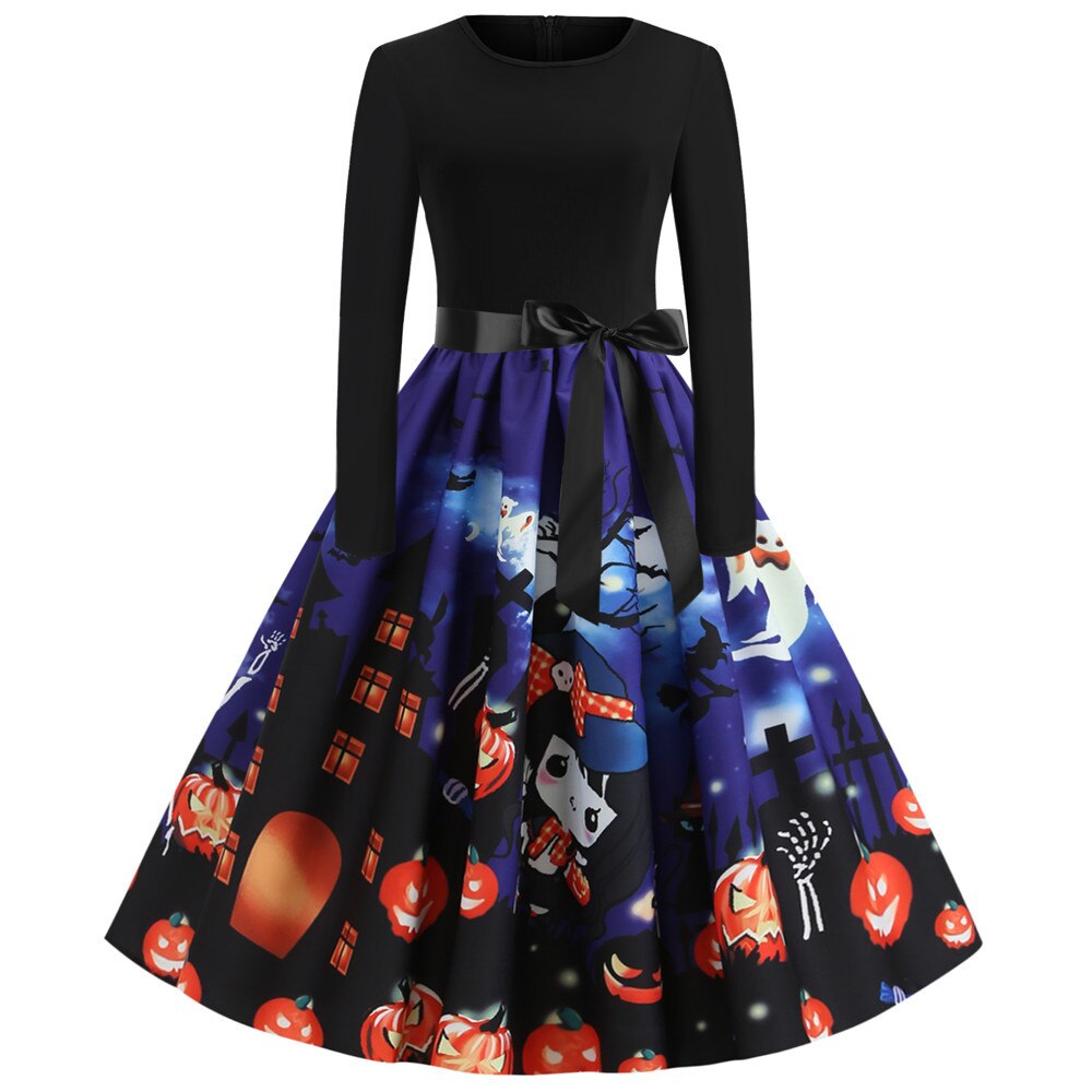 Vestido Halloween Spirit Rockabilly