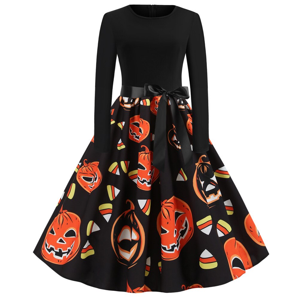 Vestido Halloween Spirit Rockabilly